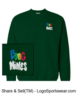 Bong Mines Crewneck Sweater Design Zoom